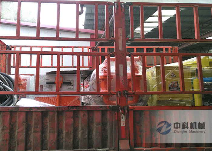 合肥雙液注漿機（jī）、水泥砂漿注漿機（jī）、PZ-6噴漿機發貨現場