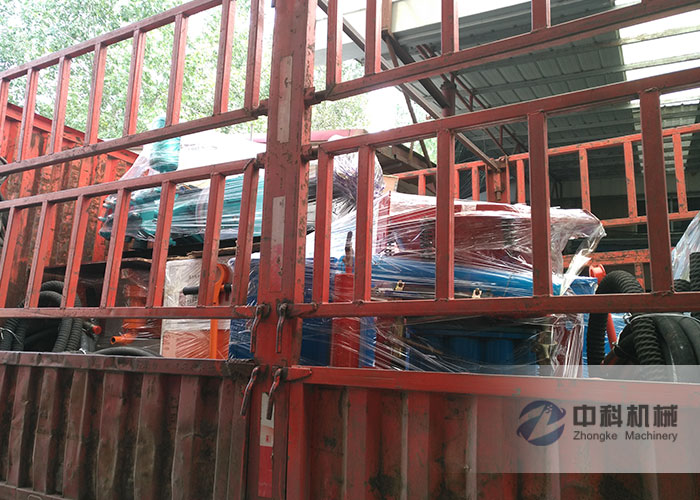 武漢雙液注漿機、BW150注漿機、PZ-6噴漿機發貨（huò）現場