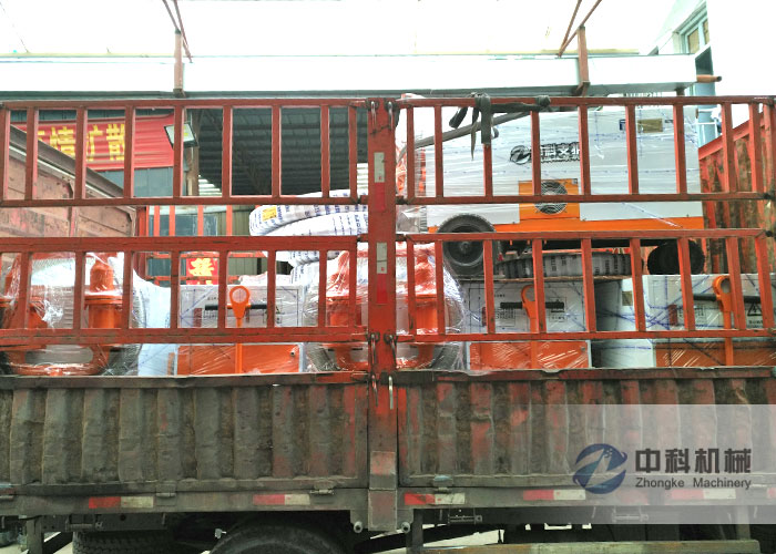 天津雙液注漿機（jī）、水泥砂漿注漿機發貨現場